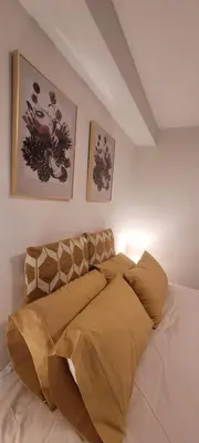 Cama o camas de una habitación en New apartment in center Madrid!