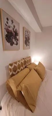 Cama o camas de una habitación en New apartment in center Madrid!