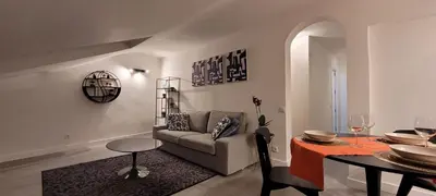 Zona de estar de New apartment in center Madrid!