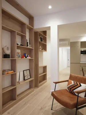 Una cocina o zona de cocina en Luxury Flat next to Gran Via Madrid