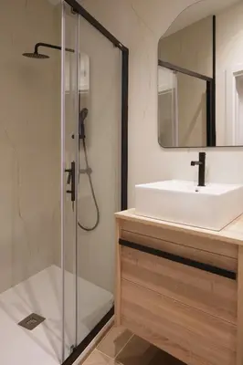 Un baño de Luxury Flat next to Gran Via Madrid