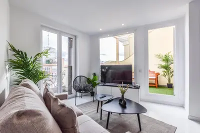 Zona de estar de Apartamento Embajadores VI