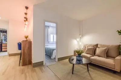 Zona de estar de Apartamento Embajadores VIII
