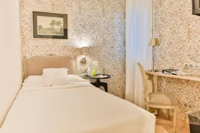 Cama o camas de una habitación en Hotel Meninas - Boutique Opera