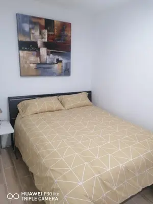 Cama o camas de una habitación en Apartamento B-2