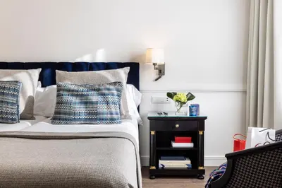 Cama o camas de una habitación en Emperador