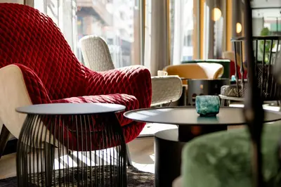 Zona de estar de Motel One Madrid-Plaza de España