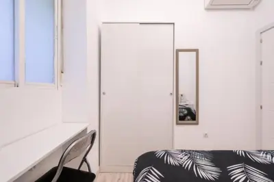 Plano de BEDROOM Madrid city center