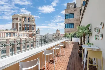 Un balcón o terraza de Vincci Capitol