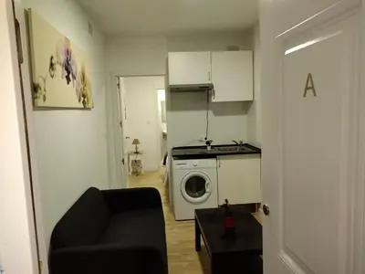 Una cocina o zona de cocina en Apartamento A