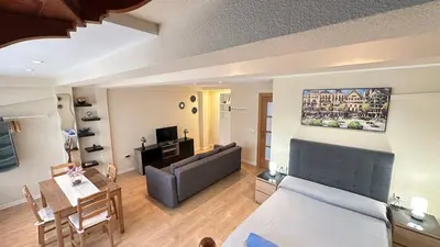 Zona de estar de Rooms San Marcos