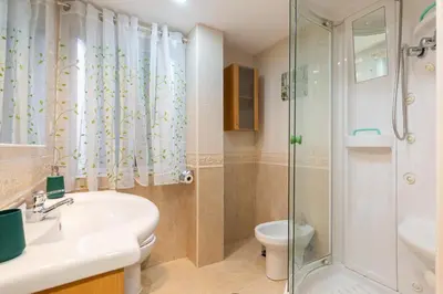 Un baño de Apartamento Casa de Campo - Alojamiento de temporada
