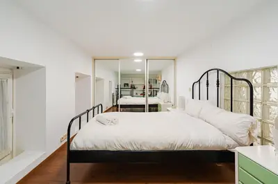 Cama o camas de una habitación en El Rincón de San Miguel