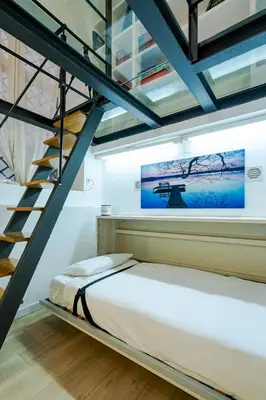 Cama o camas de una habitación en El Rincón de San Miguel