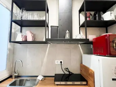 Una cocina o zona de cocina en La Ronda de Segovia