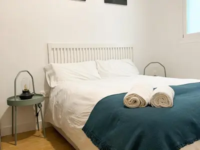 Cama o camas de una habitación en La Ronda de Segovia