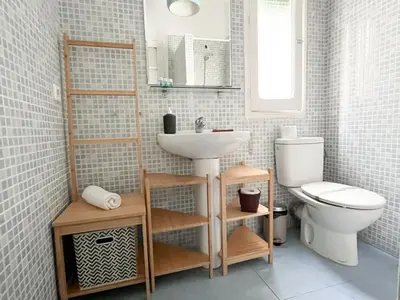 Un baño de El Refugio del Mesón