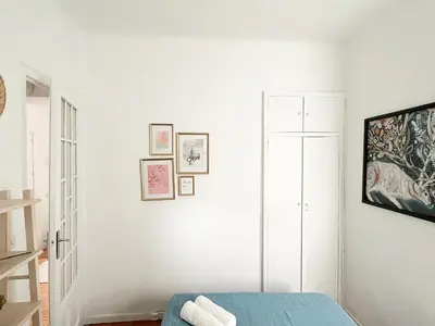 Cama o camas de una habitación en El Refugio del Mesón