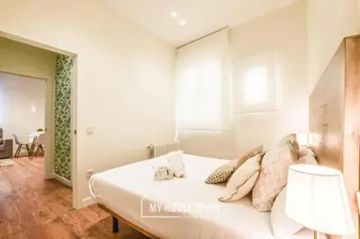 Cama o camas de una habitación en MyHouseSpain - Estrena apartamento en el centro de Madrid - Atocha