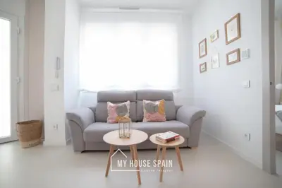 Zona de estar de MyHouseSpain - Nuevo apartamento junto al Bernabéu