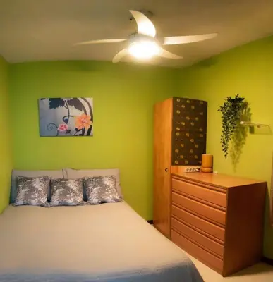 Cama o camas de una habitación en Cómodo apartamento en el centro - Gran Vía