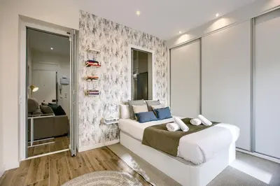 Zona de estar de Retiro II - Apartamento junto al Retiro