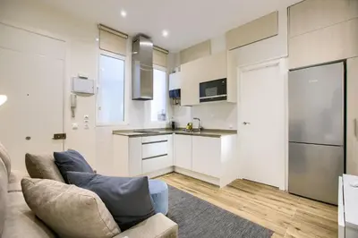 Una cocina o zona de cocina en Retiro II - Apartamento junto al Retiro