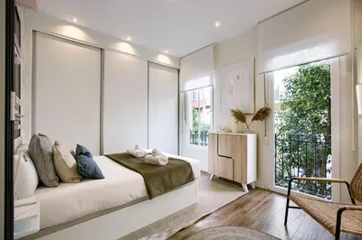 Zona de estar de Retiro II - Apartamento junto al Retiro