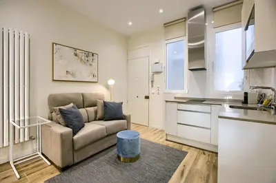 Una cocina o zona de cocina en Retiro II - Apartamento junto al Retiro