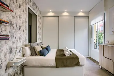 Zona de estar de Retiro II - Apartamento junto al Retiro