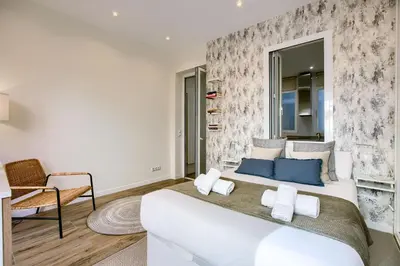 Zona de estar de Retiro II - Apartamento junto al Retiro