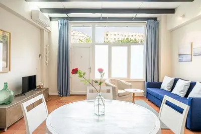 Zona de estar de Precioso loft cerca de Retiro LAG2
