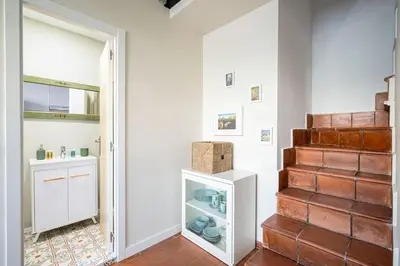 Una cocina o zona de cocina en Precioso loft cerca de Retiro LAG2