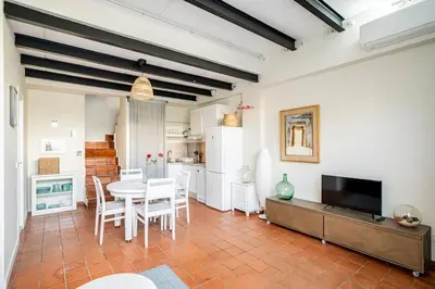 Una cocina o zona de cocina en Precioso loft cerca de Retiro LAG2
