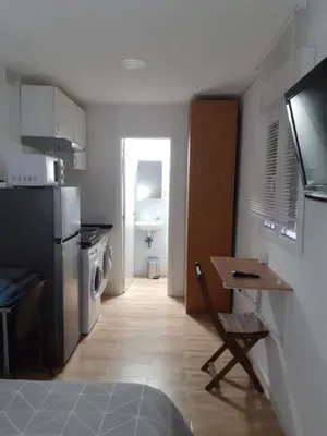 Una cocina o zona de cocina en Apartamento-Estudio B-3.