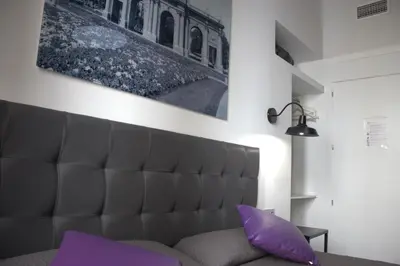 Zona de estar de Hostal Lauria