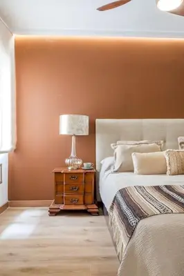 Cama o camas de una habitación en Apartamento reformado y tranquilo junto a Gran Vía