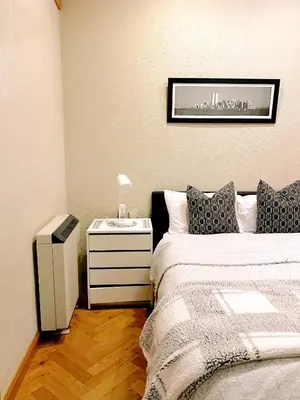 Cama o camas de una habitación en Precioso piso en Sol Madrid - 2 hab
