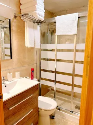 Un baño de Precioso piso en Sol Madrid - 2 hab