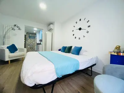 Cama o camas de una habitación en Apartamento delux ll