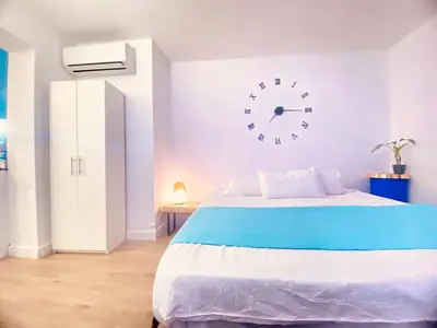 Cama o camas de una habitación en Apartamento delux ll