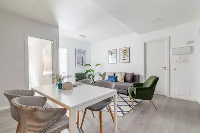 Zona de estar de Apartamento junto a Gran Vía