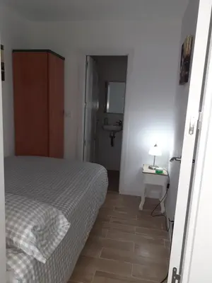 Cama o camas de una habitación en Apartamento C