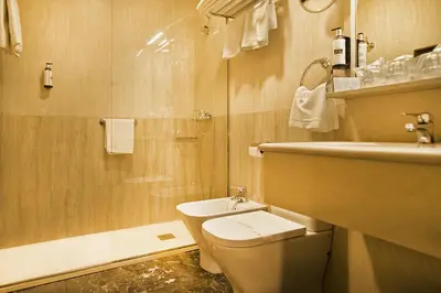 Un baño de Hospedium Hotel Los Condes