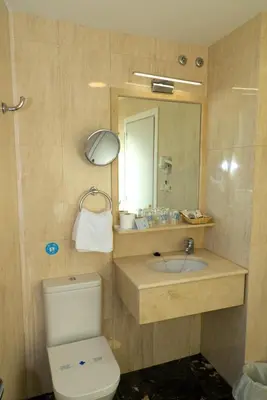Un baño de Hospedium Hotel Los Condes