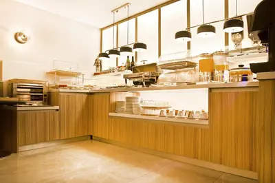 Una cocina o zona de cocina en Hospedium Hotel Los Condes