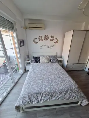 Cama o camas de una habitación en Espectacular Loft con terraza