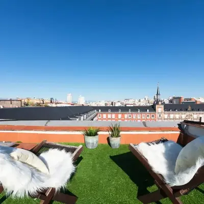 Historic penthouse Plaza Mayor in Madrid