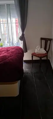 Cama o camas de una habitación en Tesoro de madrid centro