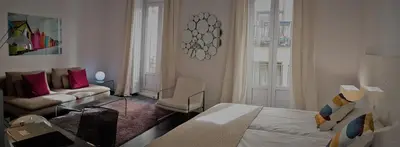 Cama o camas de una habitación en Suite Prado